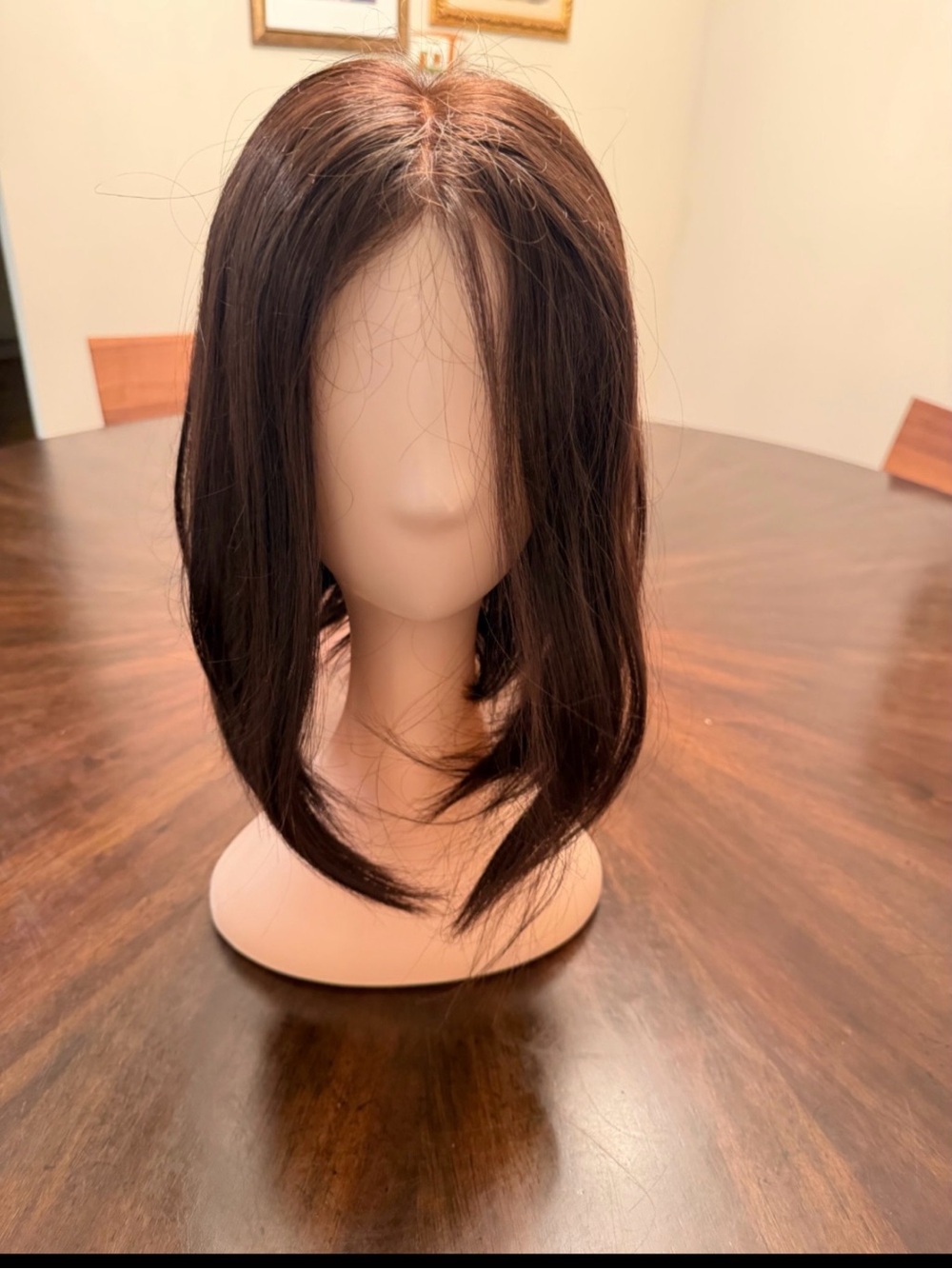 NYC Medical Wig -Short Women's Wig in Dark Brown Real Human Hair! Brand New!